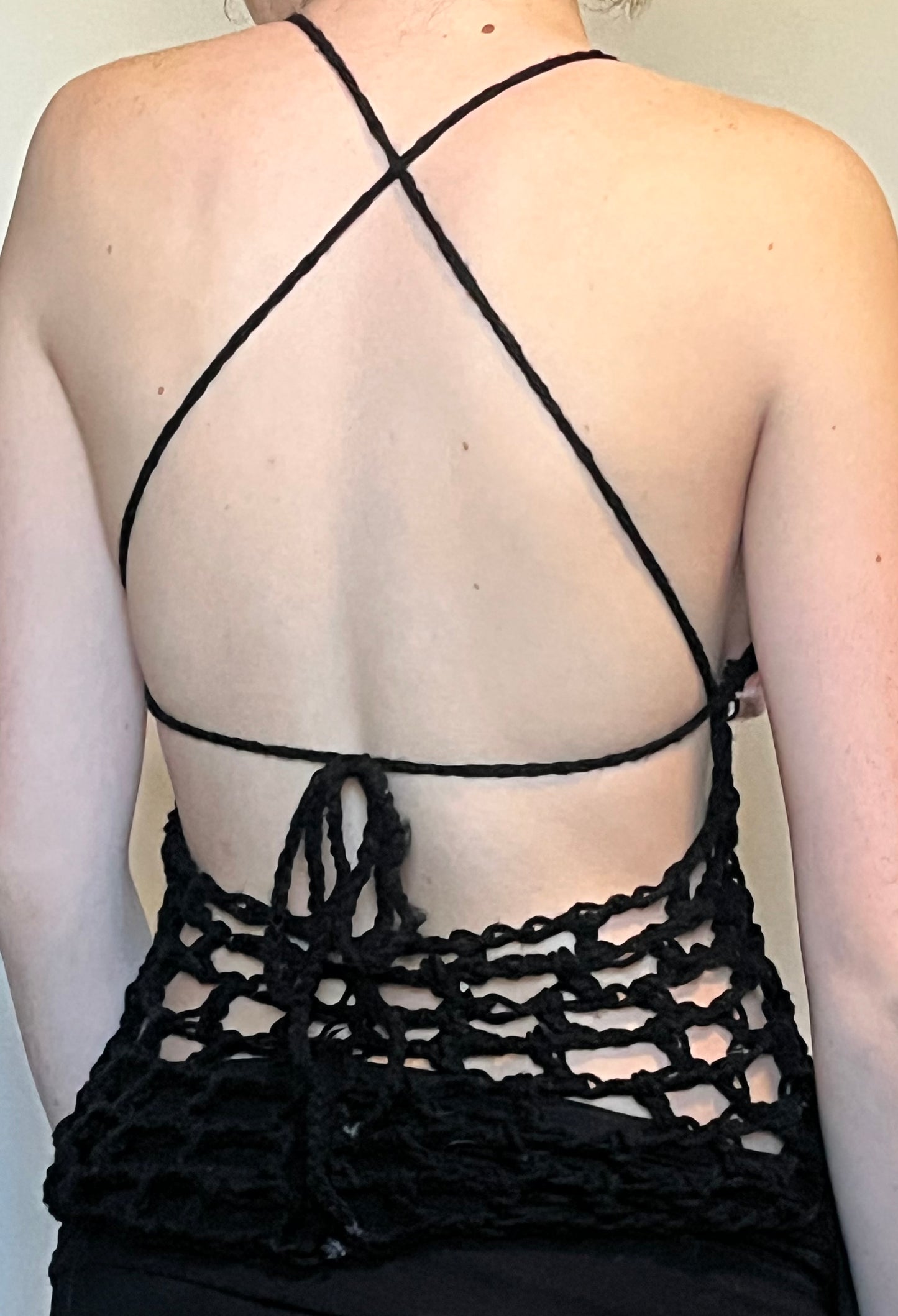 Pink/Black Haltar