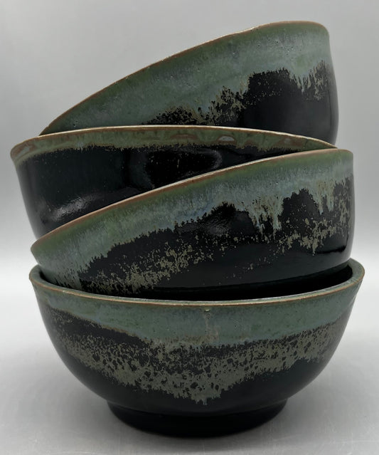Titanium Green Bowl set of 4